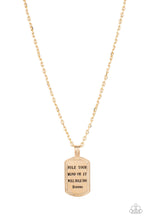 Load image into Gallery viewer, Empire State of Mind - Gold Necklace
