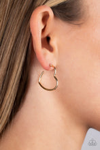 Load image into Gallery viewer, Burnished Beau - Gold Earring
