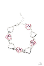 Load image into Gallery viewer, Sentimental Sweethearts - Pink Bracelet

