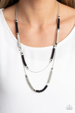 Load image into Gallery viewer, Caviar Chic - Black Necklace
