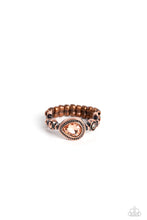 Load image into Gallery viewer, Artistic Artifact - Copper Ring

