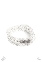 Load image into Gallery viewer, Showy Soprano - White Bracelet
