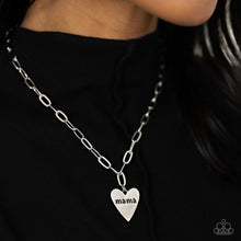 Load image into Gallery viewer, Mama Cant Buy You Love - Silver Necklace
