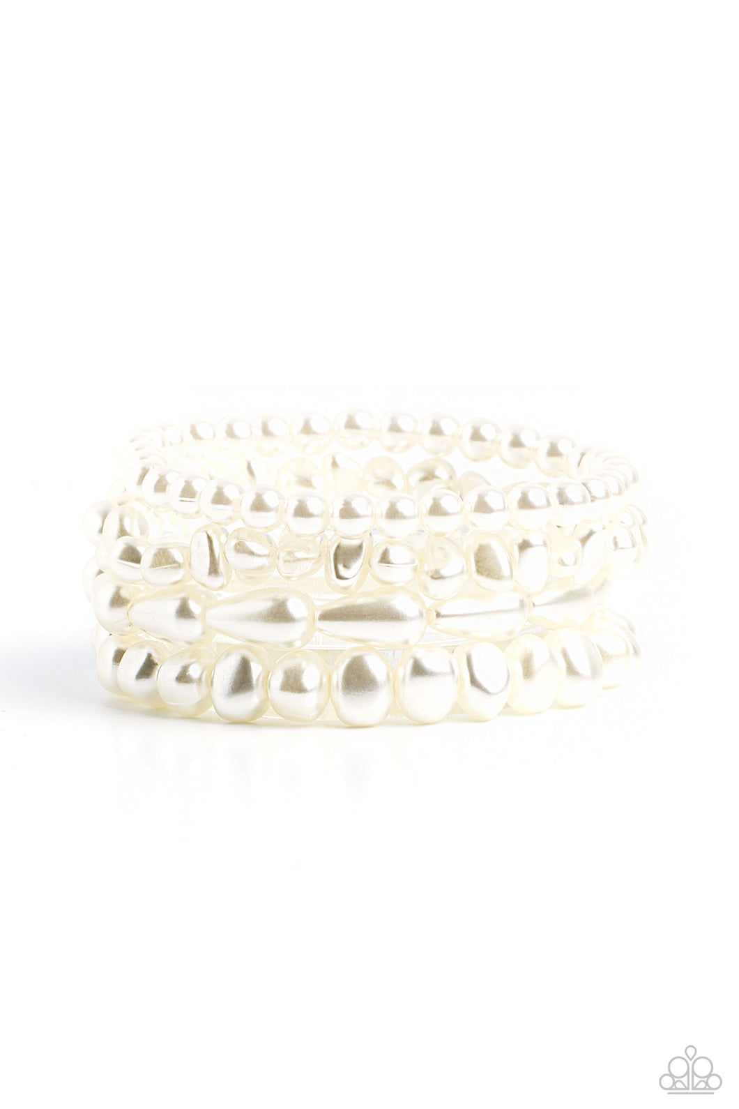 Gossip PEARL - White Bracelet