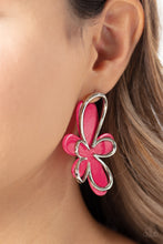 Load image into Gallery viewer, Glimmering Gardens - Pink Earring
