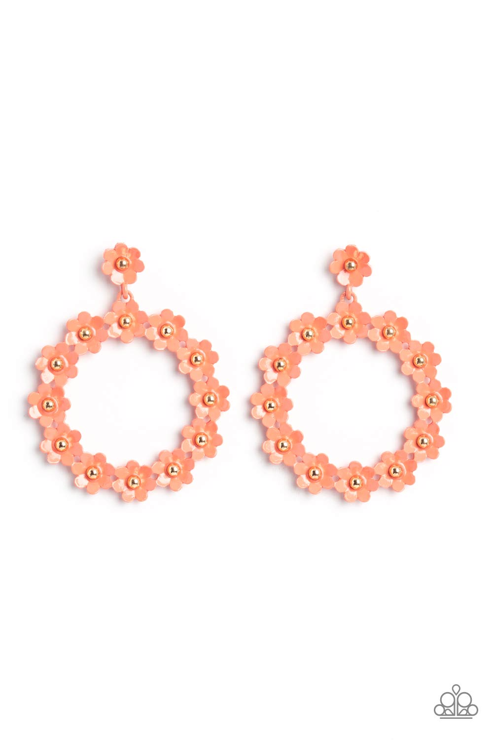 Daisy Meadows - Orange Earring