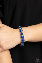 Load image into Gallery viewer, Born To Bedazzle - Blue Bracelet
