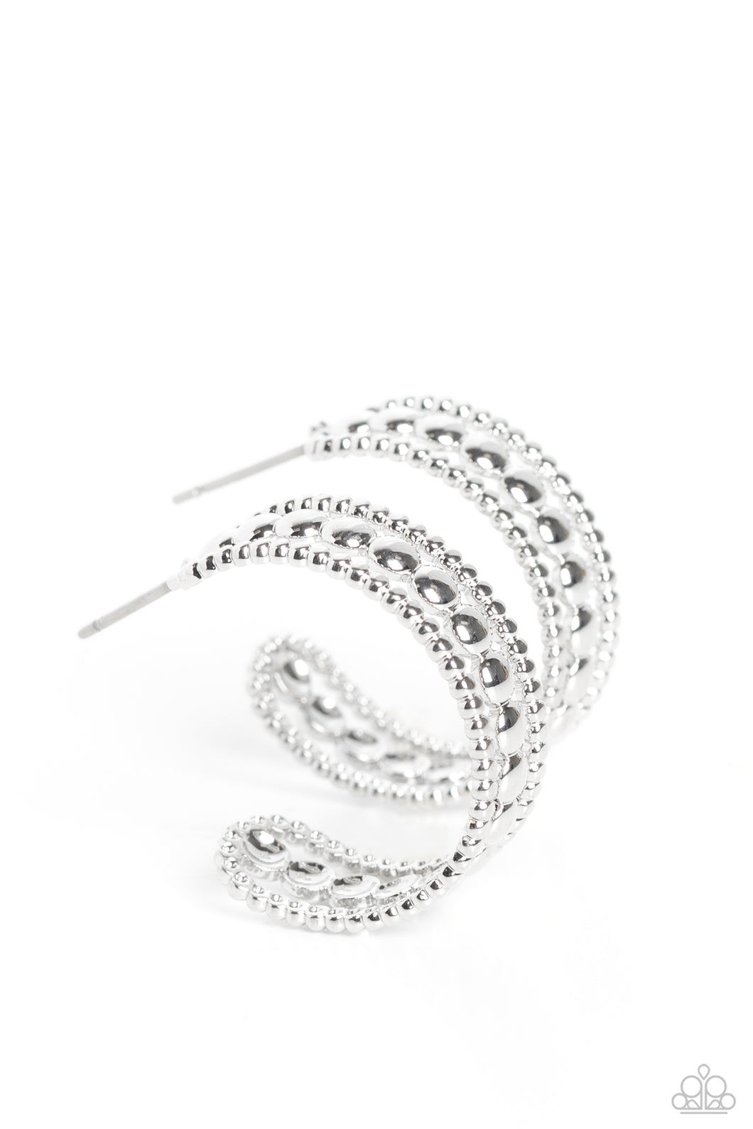 Dotted Darling - Silver Earring