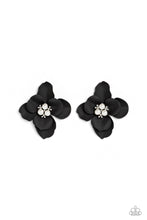 Load image into Gallery viewer, Jovial Jasmine - Black Earring
