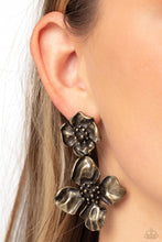 Load image into Gallery viewer, Gilded Grace - Brass Earring
