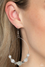 Load image into Gallery viewer, Cats Eye Charisma - White Earring
