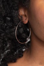 Load image into Gallery viewer, Seize the Sheen - Rose Gold Earring
