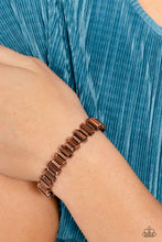 Load image into Gallery viewer, BURSTING the Midnight Oil - Copper Bracelet
