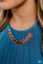 Load image into Gallery viewer, Sunburst Season - Copper Necklace
