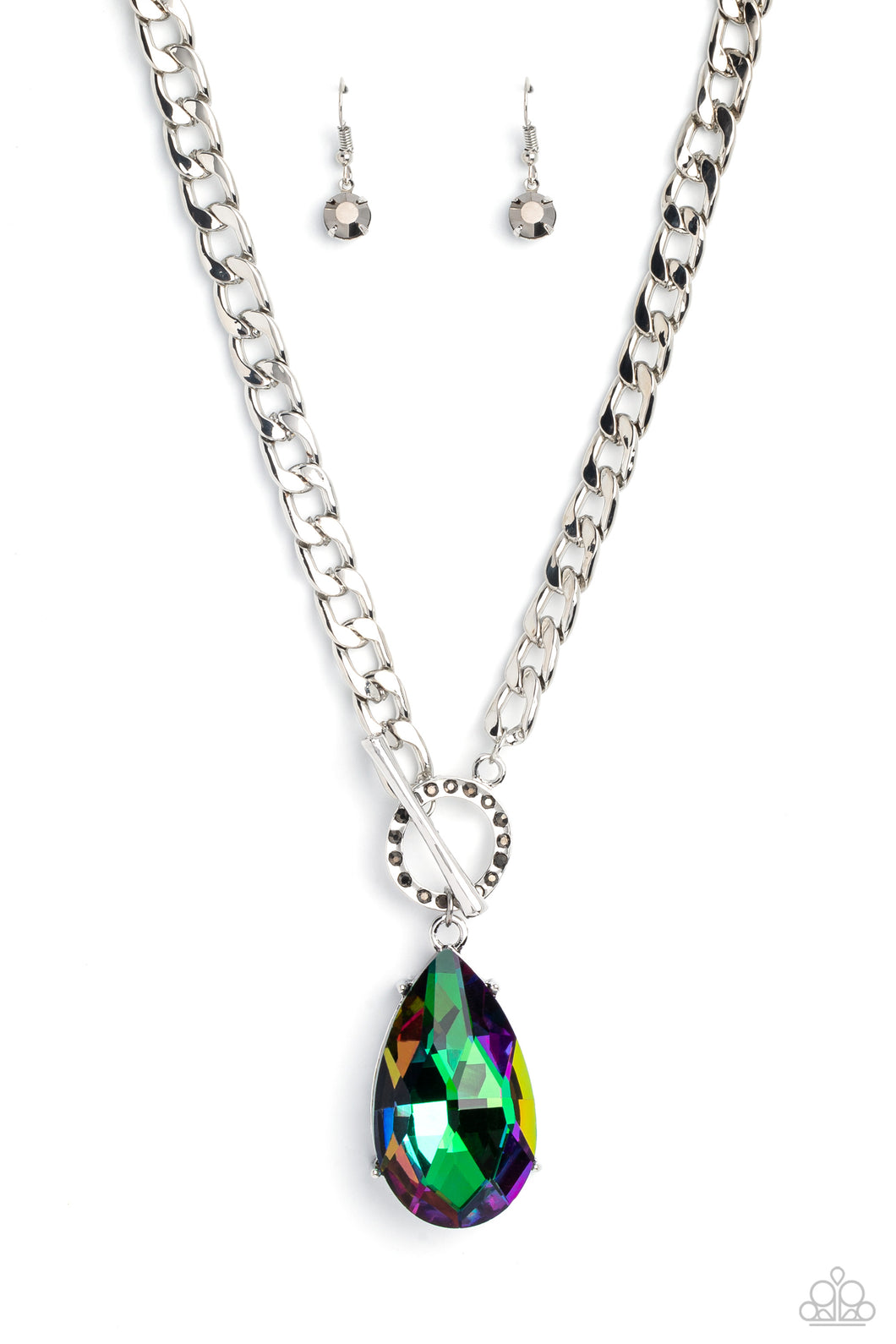 Edgy Exaggeration - Multi Necklace