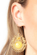 Load image into Gallery viewer, Welcoming Whimsy - Yellow Earring
