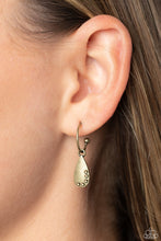 Load image into Gallery viewer, Borderline Baddie - Brass Earring
