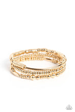 Load image into Gallery viewer, Monochromatic Medley - Gold Bracelet
