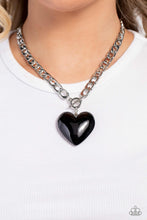 Load image into Gallery viewer, GLASSY-Hero - Black Necklace
