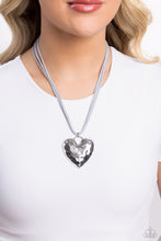 Load image into Gallery viewer, Confident Courtship - Silver Necklace
