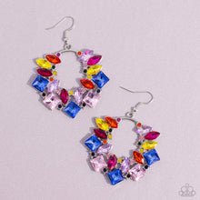 Load image into Gallery viewer, Wreathed in Watercolors - Multi Earring
