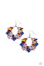 Load image into Gallery viewer, Wreathed in Watercolors - Multi Earring
