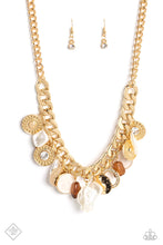 Load image into Gallery viewer, Now SEA Here - Gold Necklace
