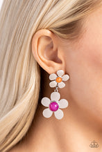 Load image into Gallery viewer, Fashionable Florals - Pink Earring
