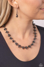 Load image into Gallery viewer, Knotted Kickoff - Black Necklace

