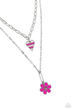 Load image into Gallery viewer, Childhood Charms - Pink Necklace
