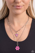 Load image into Gallery viewer, Childhood Charms - Pink Necklace
