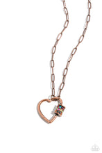 Load image into Gallery viewer, Affectionate Attitude - Copper Necklace
