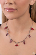 Load image into Gallery viewer, KISS the Mark - Red Necklace
