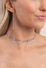 Load image into Gallery viewer, FLYING in Wait - Blue Necklace
