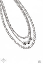 Load image into Gallery viewer, Layered Loyalty - White Necklace
