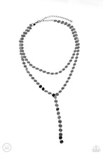 Load image into Gallery viewer, Reeling in Radiance - Black Necklace
