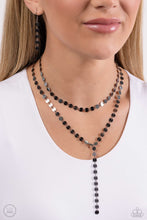 Load image into Gallery viewer, Reeling in Radiance - Black Necklace
