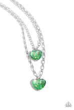 Load image into Gallery viewer, Layered Love - Green Necklace
