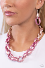 Load image into Gallery viewer, Statement Season - Pink Necklace
