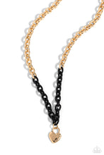 Load image into Gallery viewer, Locked Down - Black Necklace
