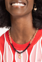 Load image into Gallery viewer, Locked Down - Black Necklace
