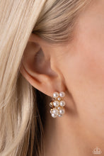 Load image into Gallery viewer, White Collar Wardrobe - Gold Earring
