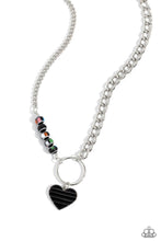 Load image into Gallery viewer, Mismatched Mayhem - Black Necklace
