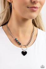 Load image into Gallery viewer, Mismatched Mayhem - Black Necklace
