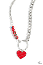 Load image into Gallery viewer, Mismatched Mayhem - Red Necklace
