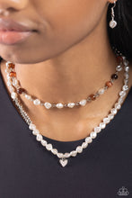 Load image into Gallery viewer, Pearl Pact - Brown Necklace
