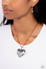 Load image into Gallery viewer, Devoted Daze - Red Necklace
