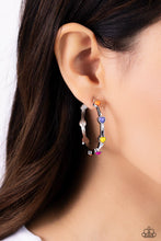 Load image into Gallery viewer, Affectionate Actress - Orange Earring
