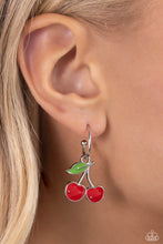 Load image into Gallery viewer, Cherry Caliber - Red Earring
