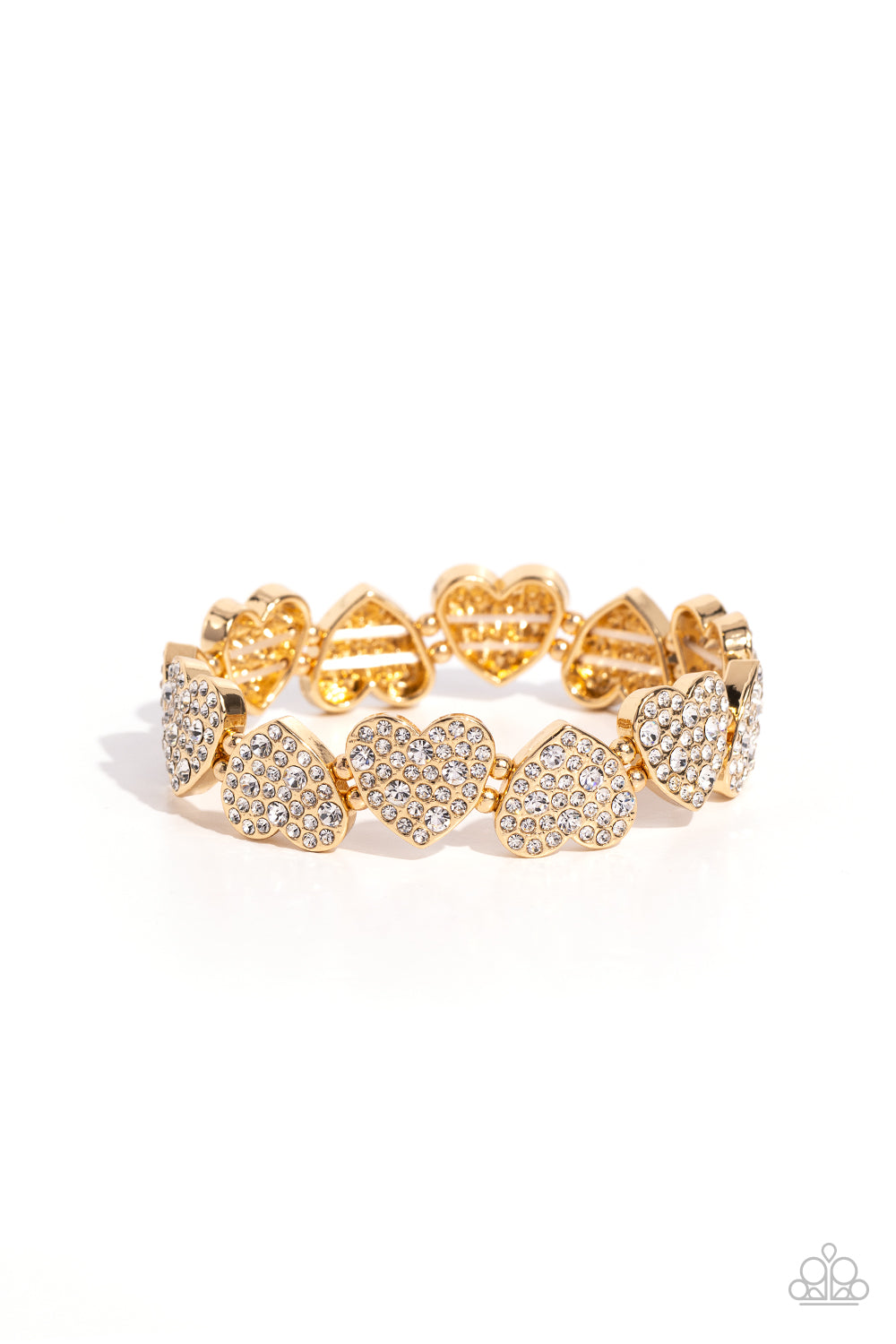 Headliner Heart - Gold Bracelet